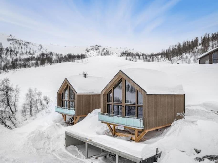 Flygende Utsiktshytte Med Magisk Utsikt Sogndal Exterior foto